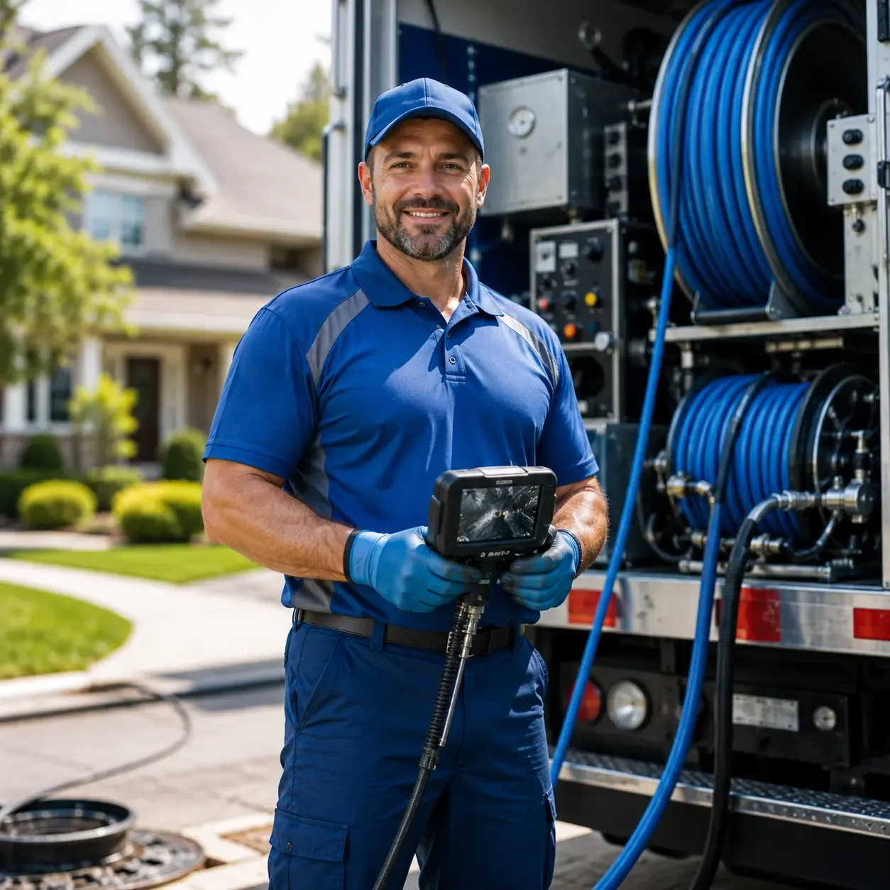 Local outdoor drain cleaning specialists in Bannister, MI